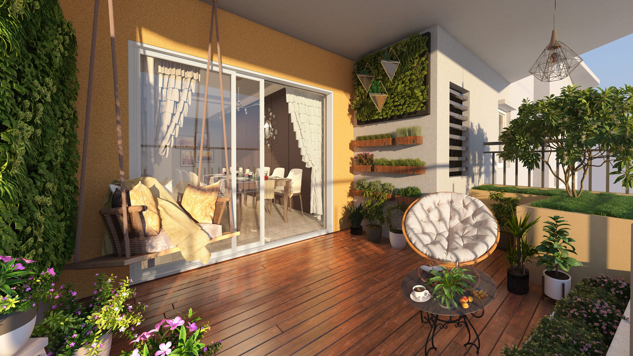 Outdoor Living balcony: Making luxury a way of life